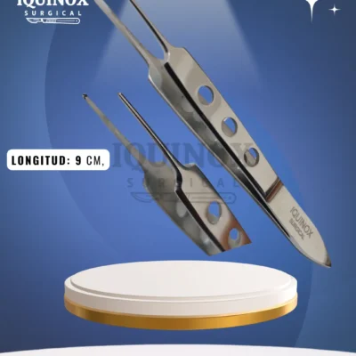 Pinza Tejidos Bishop Harmon delicada dientes 1X2 / 9 cm