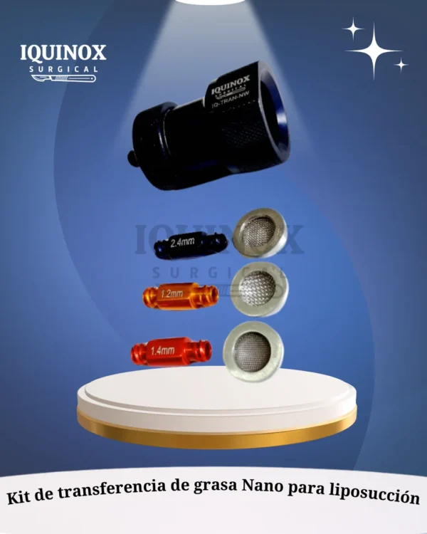 Kit de transferencia de grasa Nano para liposucción