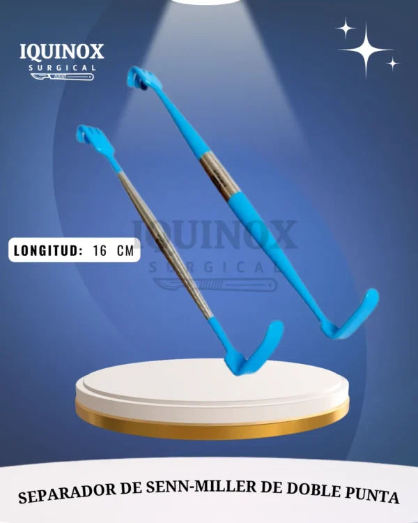 Separador de Senn Miller de doble punta 16 cm