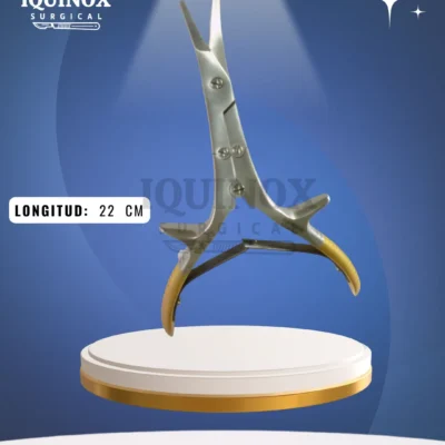 Tijera nasal Caplan curva 22 cm