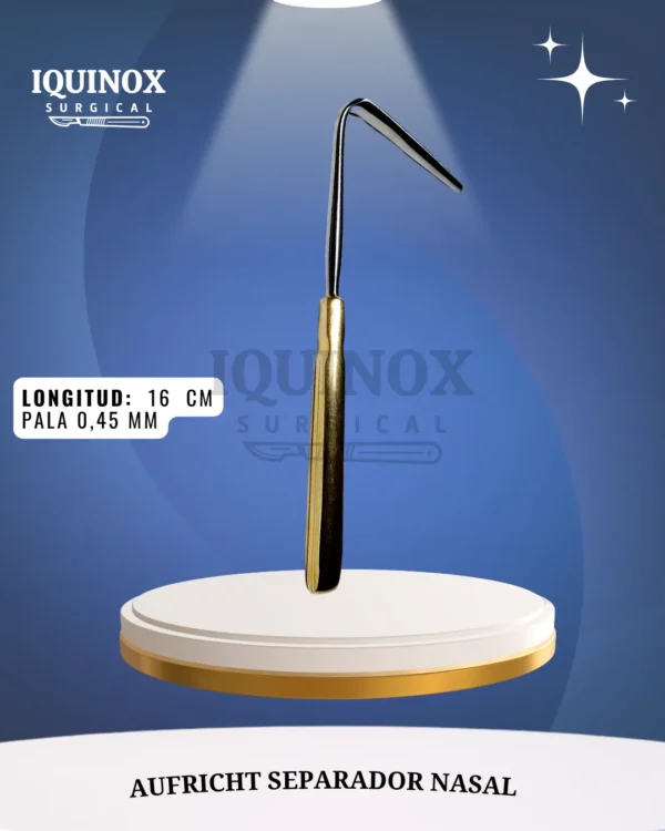 Separador nasal Aufricht 16 cm / pala 0,45 mm